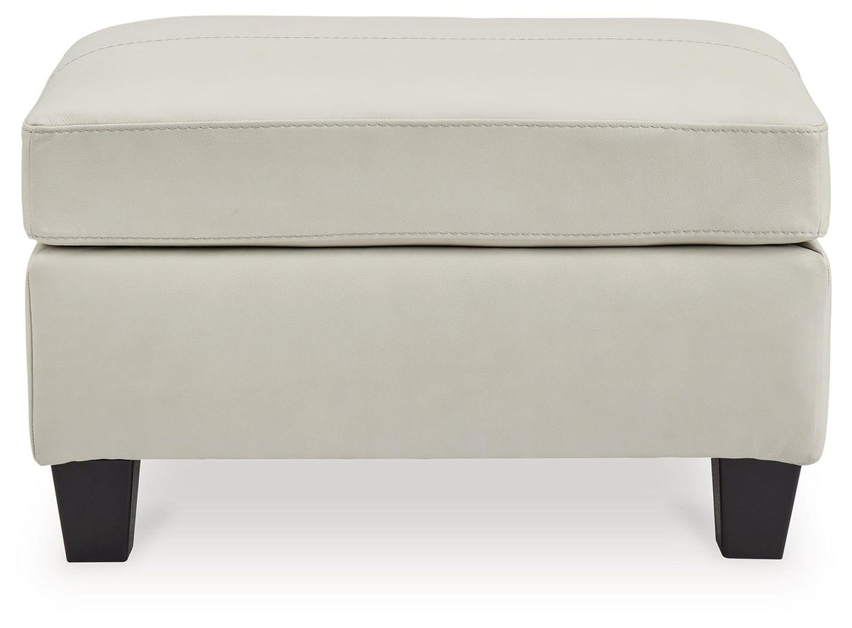 Genoa Coconut Ottoman by Ashley at Eve Furniture