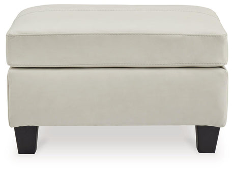 Genoa Coconut Ottoman by Ashley at Eve Furniture