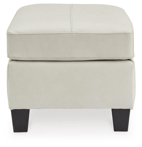 Genoa Coconut Ottoman by Ashley at Eve Furniture