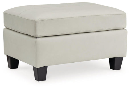 Genoa Coconut Ottoman by Ashley at Eve Furniture