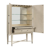 Genoa Light Oak Bar Cabinet by Homelegance at Eve Furniture