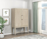 Genoa Light Oak Bar Cabinet by Homelegance at Eve Furniture