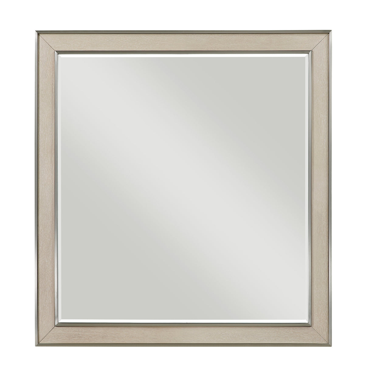Genoa Light Oak Bedroom Mirror (Mirror Only) by Homelegance at Eve Furniture