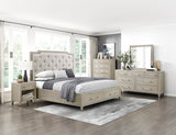 Genoa Light Oak Dining Server by Homelegance at Eve Furniture