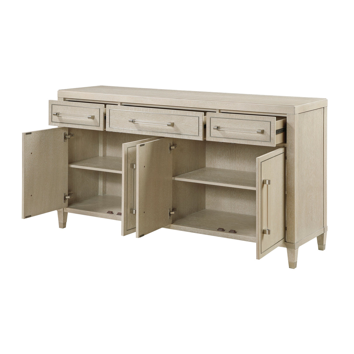 Genoa Light Oak Dining Server by Homelegance at Eve Furniture