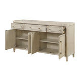 Genoa Light Oak Dining Server by Homelegance at Eve Furniture