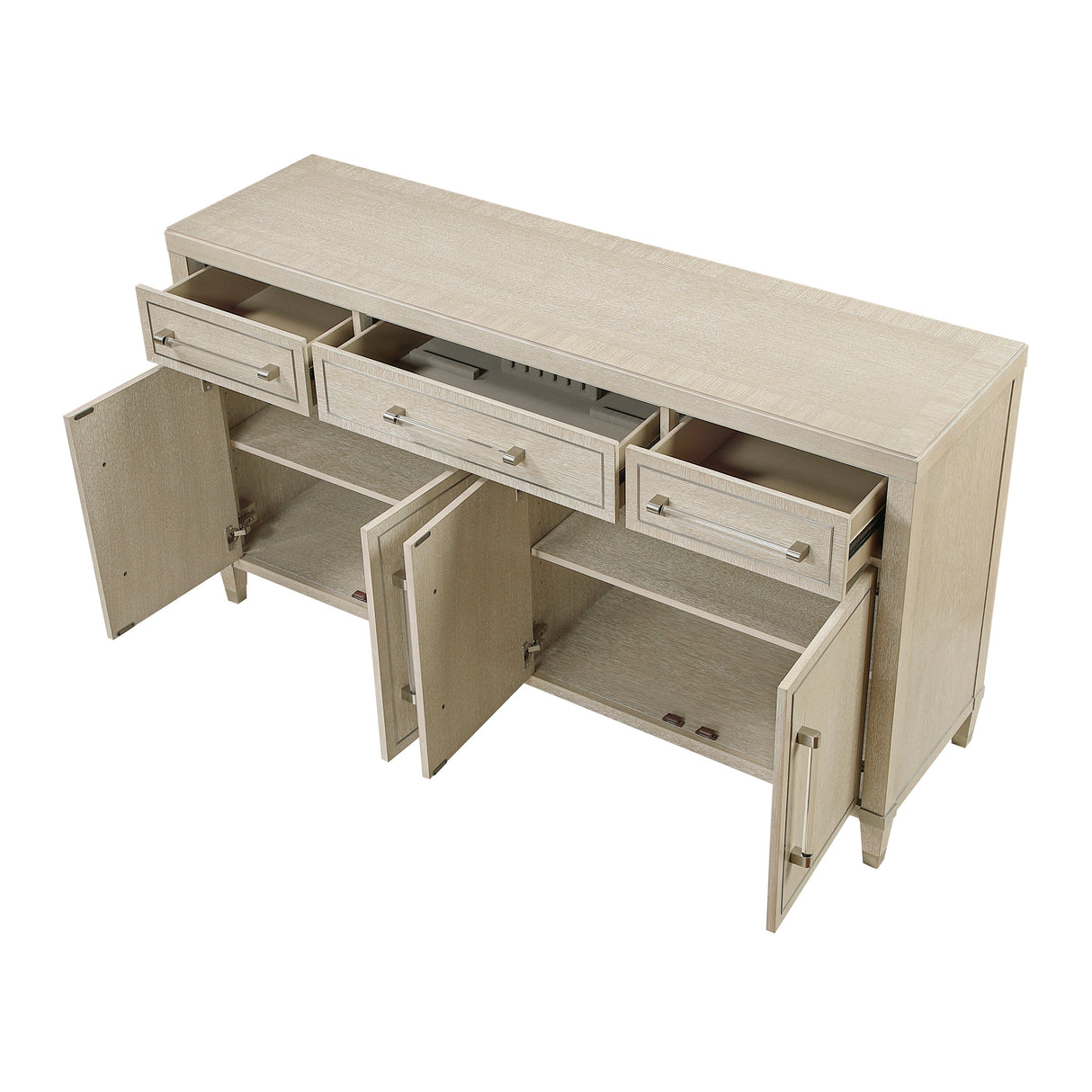 Genoa Light Oak Dining Server by Homelegance at Eve Furniture