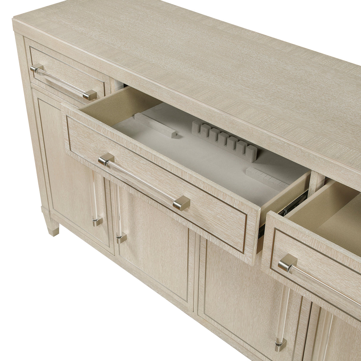 Genoa Light Oak Dining Server by Homelegance at Eve Furniture