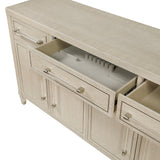 Genoa Light Oak Dining Server by Homelegance at Eve Furniture
