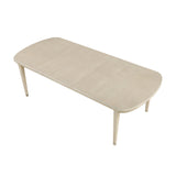 Genoa Light Oak Extendable Dining Table by Homelegance at Eve Furniture