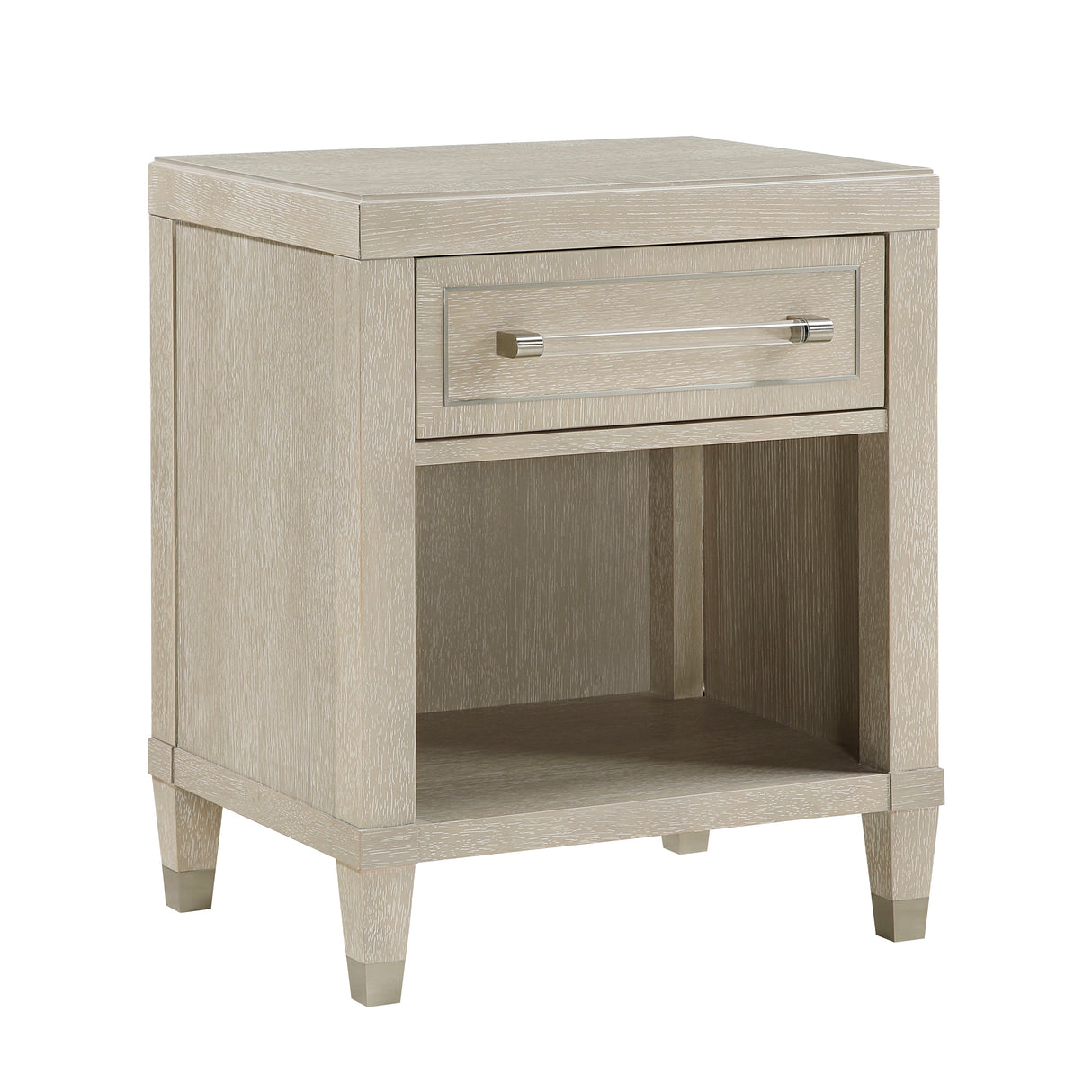 Genoa Light Oak Nightstand by Homelegance at Eve Furniture