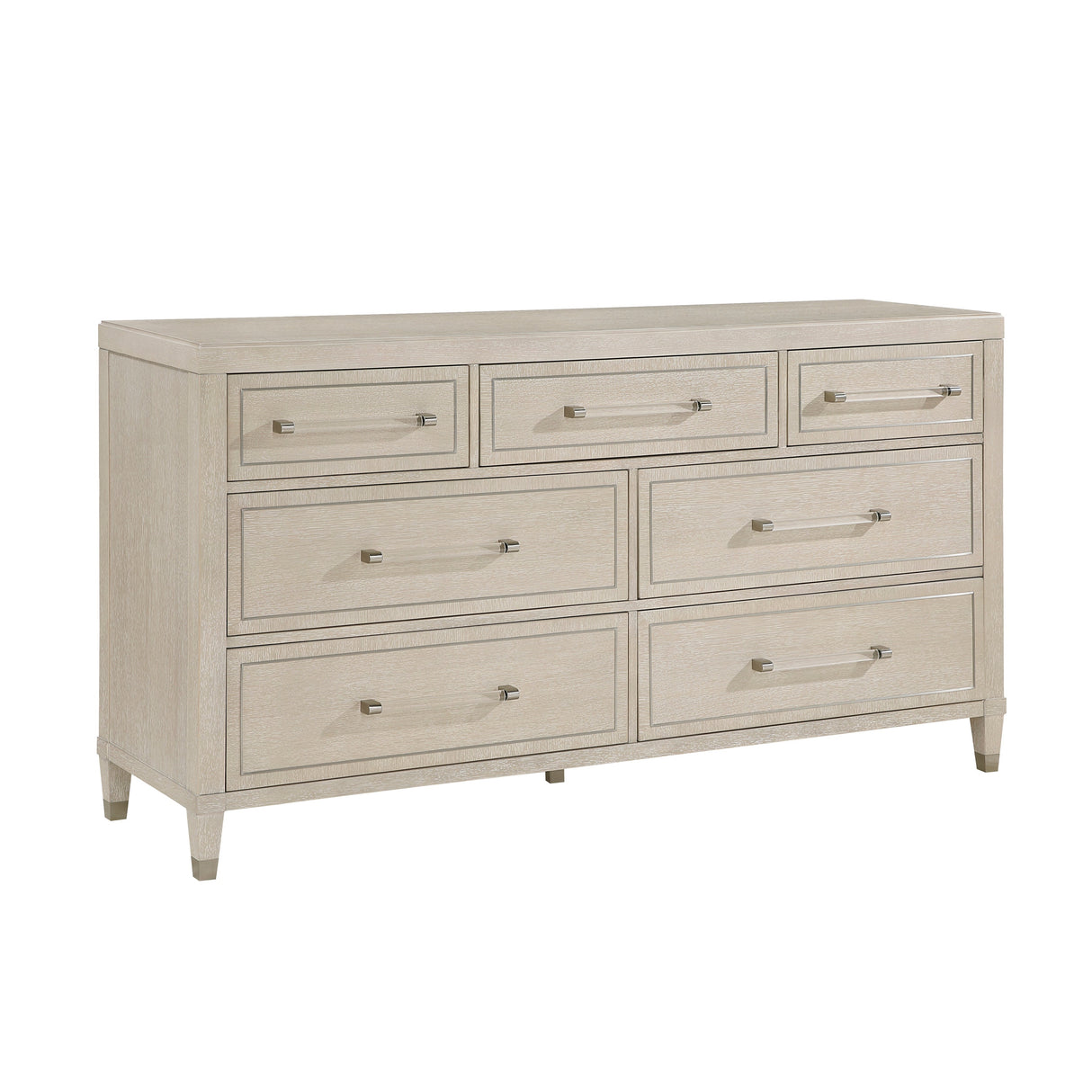 Genoa Light Oak Upholstered Storage Platform Bedroom Set by Homelegance at Eve Furniture