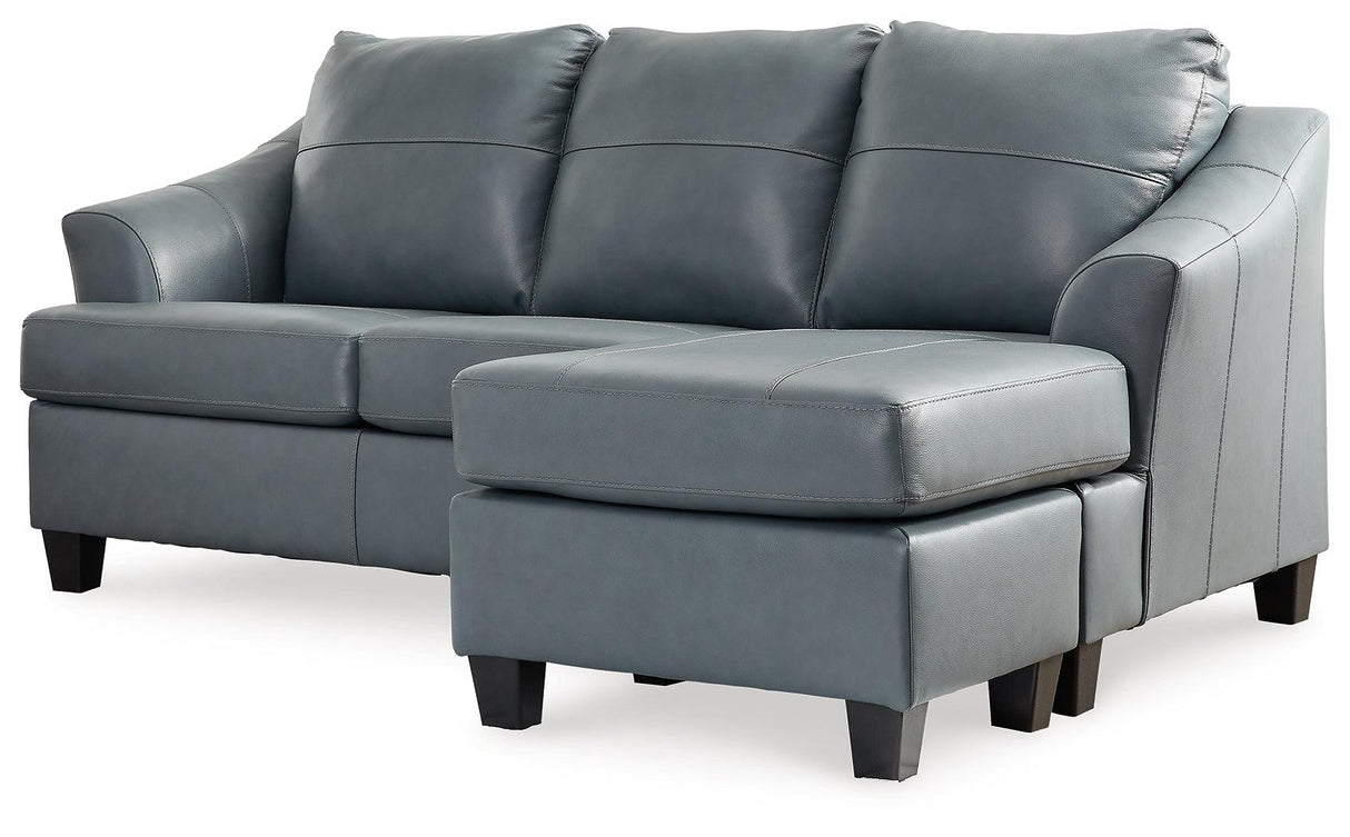 Genoa Steel Reversible Sofa Chaise by Ashley at Eve Furniture