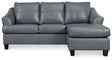 Genoa Steel Reversible Sofa Chaise by Ashley at Eve Furniture