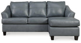 Genoa Steel Reversible Sofa Chaise by Ashley at Eve Furniture