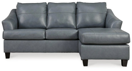Genoa Steel Reversible Sofa Chaise by Ashley at Eve Furniture