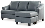 Genoa Steel Reversible Sofa Chaise