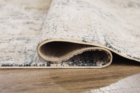 Gentor Blue/Ivory 5' x 7' Rug by Ashley at Eve Furniture