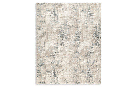 Gentor Blue/Ivory 8' x 10' Rug by Ashley at Eve Furniture