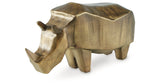 Gentwell Antique Gold Finish Sculpture by Ashley at Eve Furniture