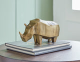 Gentwell Antique Gold Finish Sculpture by Ashley at Eve Furniture