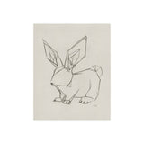 Geo Bunny by Mercana Studio a Hand Embellished Textured Canvas by Mercana at Eve Furniture