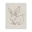 Geo Bunny by Mercana Studio a Hand Embellished Textured Canvas by Mercana at Eve Furniture