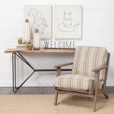 Geo Fox by Mercana Studio a Hand Embellished Textured Canvas by Mercana at Eve Furniture
