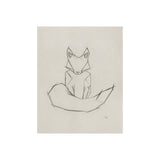 Geo Fox by Mercana Studio a Hand Embellished Textured Canvas by Mercana at Eve Furniture
