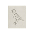 Geo Robin by Mercana Studio a Hand Embellished Textured Canvas by Mercana at Eve Furniture