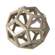 Geom 7.1L x 7.1W x 7.1H Tan Ceramic Geometric Object by Mercana at Eve Furniture