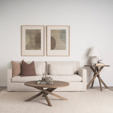 Geom Tan Ceramic Geometric Object by Mercana at Eve Furniture