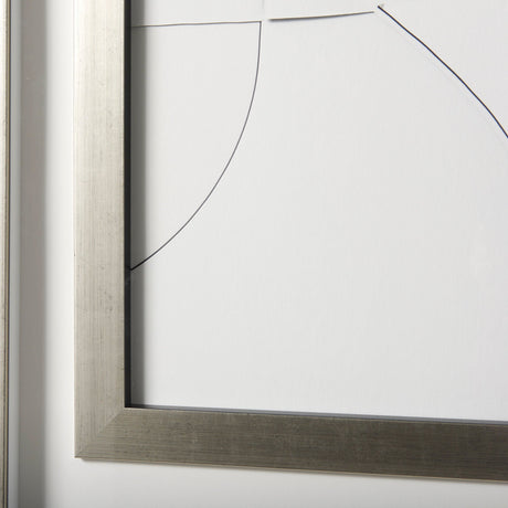 Geometry Experiment I by Studio M a handmade Original Framed Artwork under Glass by Mercana at Eve Furniture