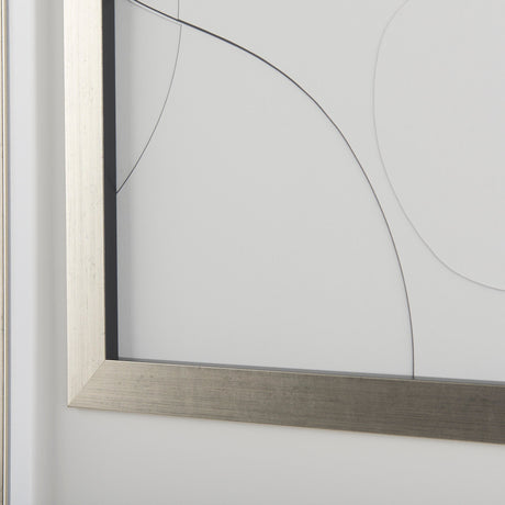 Geometry Experiment II by Studio M a handmade Original Framed Artwork under Glass by Mercana at Eve Furniture