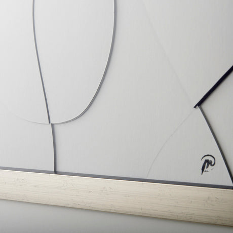 Geometry Experiment II by Studio M a handmade Original Framed Artwork under Glass by Mercana at Eve Furniture
