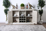 Georgia Antique White Server by Furniture of America at Eve Furniture