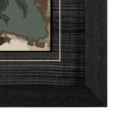 Georgia by Alarm a Hand Embellished Textured Framed Art Print by Mercana at Eve Furniture