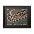 Georgia by Alarm a Hand Embellished Textured Framed Art Print by Mercana at Eve Furniture