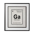 Georgia by Glartlab a Hand Embellished Textured Framed Art Print Matted under Glass by Mercana at Eve Furniture