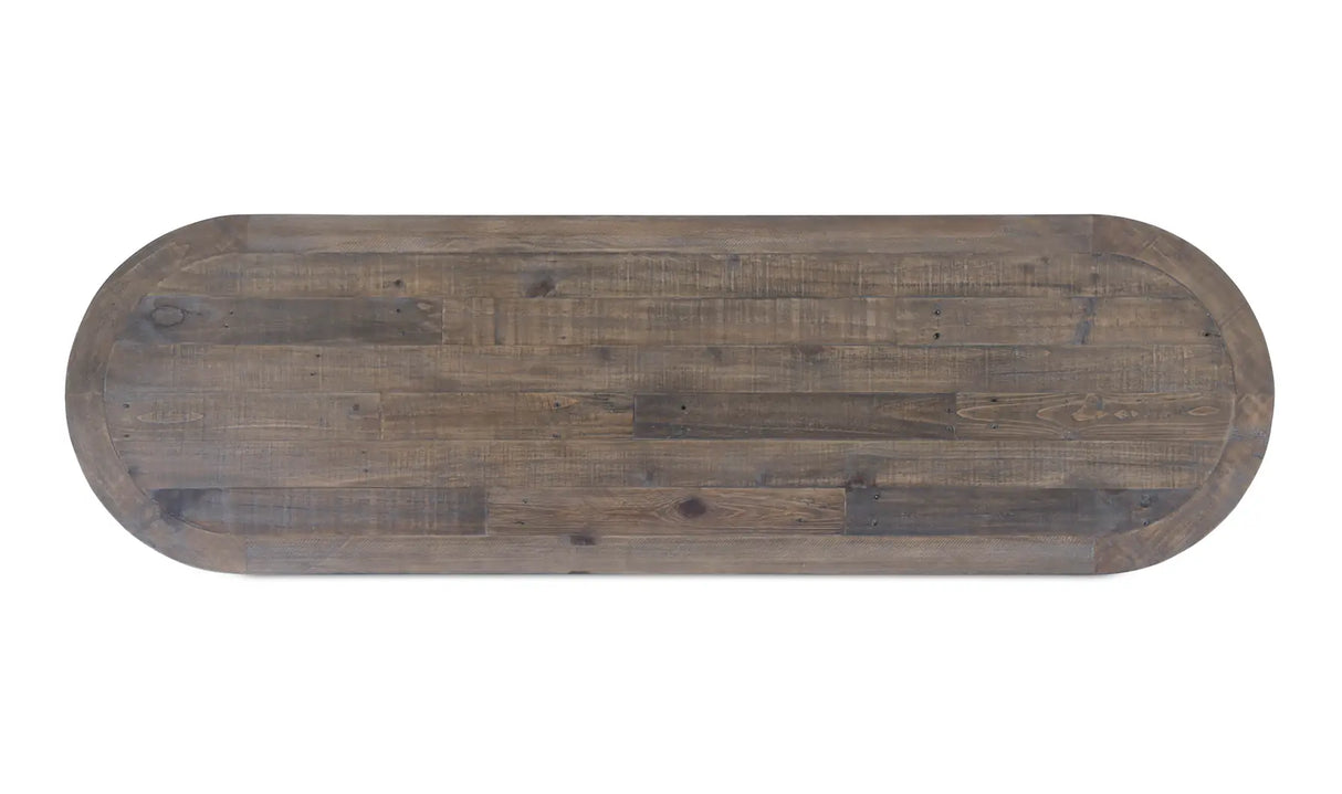 Georgia Console Table - Aged Brown by Moe's Home at Eve Furniture
