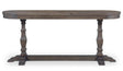 Georgia Console Table - Aged Brown by Moe's Home at Eve Furniture