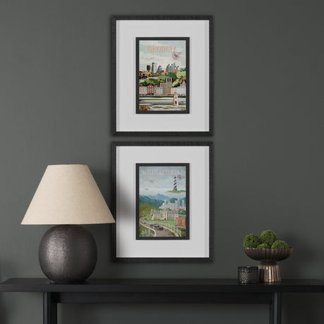 Georgia Go USA (M) by Mercana Studio a Framed Art Print Matted under Glass by Mercana at Eve Furniture