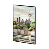 Georgia Go USA (SM) by Mercana Studio a Hand Embellished Decograph Framed Art Print by Mercana at Eve Furniture