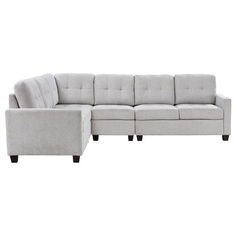 Georgina Beige 4-piece Upholstered Modular Sectional Sofa by Coaster at Eve Furniture