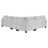 Georgina Beige 4-piece Upholstered Modular Sectional Sofa by Coaster at Eve Furniture