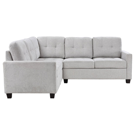Georgina Beige Beige 3-Piece Sectional Sofa by Coaster at Eve Furniture