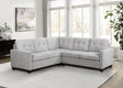 Georgina Beige Beige 3-Piece Sectional Sofa by Coaster at Eve Furniture