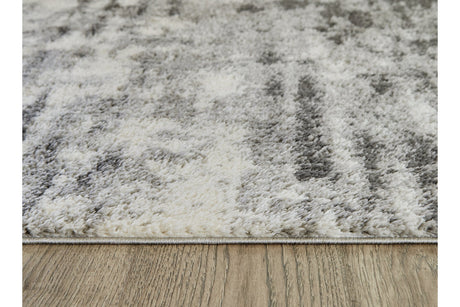 Gerdie Cream/Gray Large Rug by Ashley at Eve Furniture