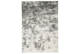 Gerdie Cream/Gray Medium Rug by Ashley at Eve Furniture