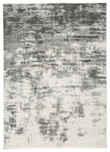 Gerdie Cream/Gray Medium Rug by Ashley at Eve Furniture